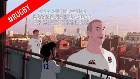 Englands Rugby World Cup Stars Feature In New Advert As Youve Never