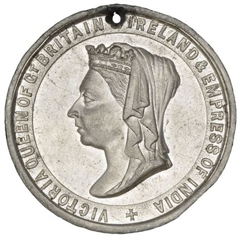 Medal Victoria Diamond Jubilee Sheffield Town Hall United