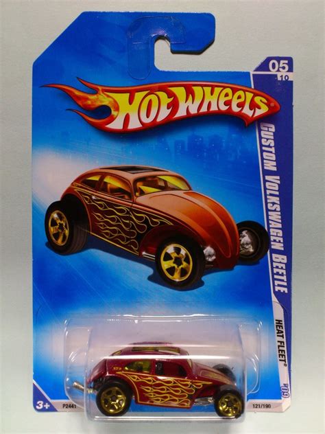 CUSTOM VOLKSWAGEN BEETLE2009 HEAT FLEET Red5 Toys Museum MUUSEO