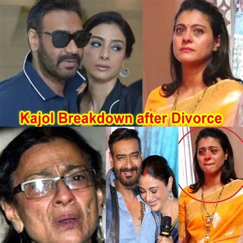 Kajol Breakdown On Divorce With Ajay Devgan After Years Of Marriage