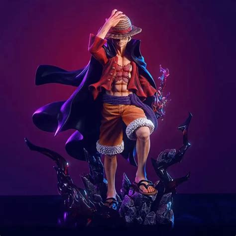 ONE PIECE Action Figure Monkey D Luffy Gear 4th Luffy 21cm Statuina ONE