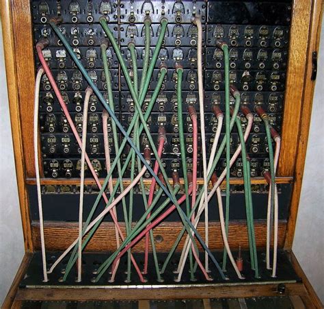 Old Telephone Switchboard Vintage Telephone Telephone Antique Telephone