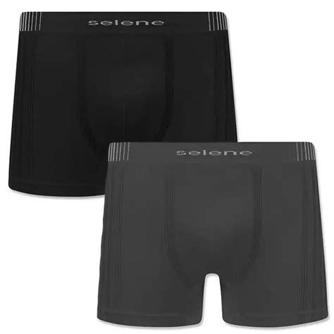 Cueca Boxer Selene Sem Costura Adulto Unidades Centauro