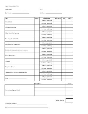 Fillable Online TRIAL READINESS CONFERENCE ORDER FORM FOR Fax Email