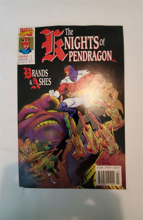 Knights Of Pendragon Uk Nm Marvel Comic Book J