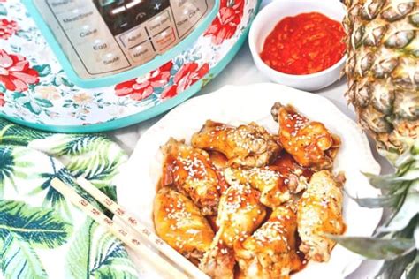 Instant Pot Teriyaki Wings Recipe - Mess for Less