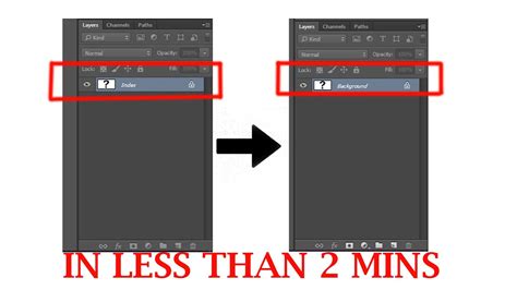 How To Unlock Index Layer In Photoshop Index To Background