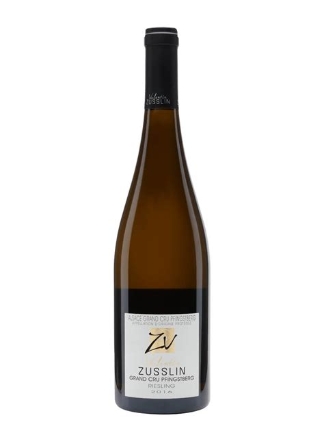 Riesling Grand Cru Pfingstberg Domaine Valentin Zusslin 2016 The