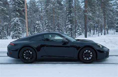 2025 Porsche 911 Convertible Turbo Spied With Minimal Camouflage