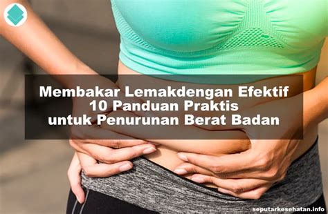 Membakar Lemak Dengan Efektif 10 Panduan Praktis Untuk Penurunan Berat