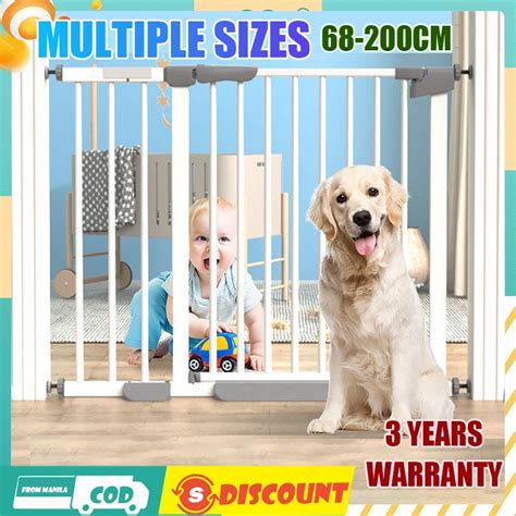 Pet Safety Guard Gate Baby Gate Dog Door Puppy Safety Fence Low Gate ...