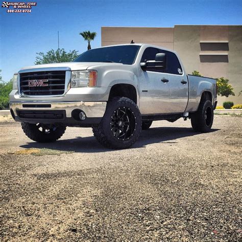 Gmc Sierra Moto Metal Mo Wheels Gloss Black Milled