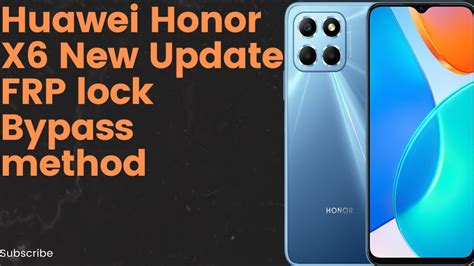 Huawei Honor X New Update Frp Lock Bypass Method With Born Youtube