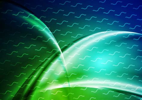 Dark Green Blue Abstract Smooth Waves Background 26224694 Vector Art At