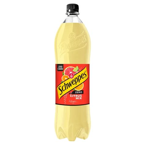 Schweppes Citrus Mix Zero Napój gazowany 1 35 l Zakupy online z