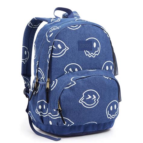 MOCHILA FEMININA 18 JEANS SMILE SEANITE Seanite Mochilas Malas