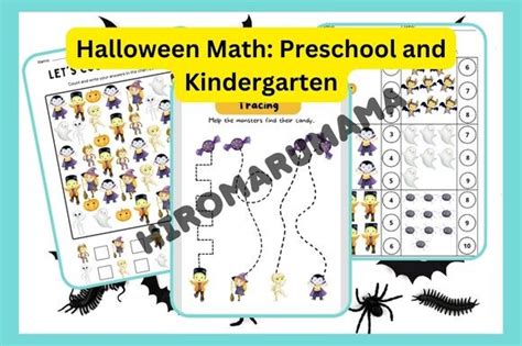 Halloween Math Preschool And Kinder Graphic By Hiromarumama · Creative