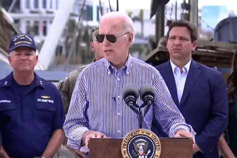 Biden Desantis Response To Hurricane Ian Is Pretty Remarkable