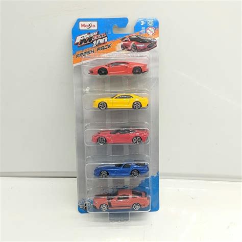 Maisto Fresh Metal 100 5 Pack 164 Aventador Camaro Corvette Viper