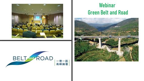 Webinar Invitation The Green Belt And Road Belt And Road Institute In