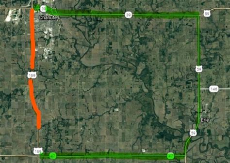 Construction To Close Part Of Hwy 169 Near Chanute