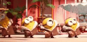 Dance GIF - Dance Minions - Discover & Share GIFs