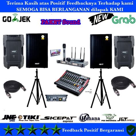 Jual Paket Sound System Acara Outdoor Indoor 15 Inch SoundClub