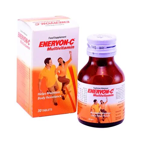 Enervon C Tablet Kegunaan Efek Samping Dosis Dan Aturan Pakai