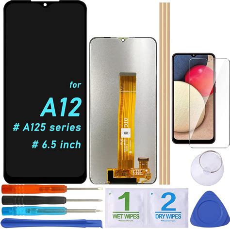 Amazon co jp LCDスクリーン 交換用 タッチディスプレイ デジタイザーアセンブリ Samsung Galaxy A12