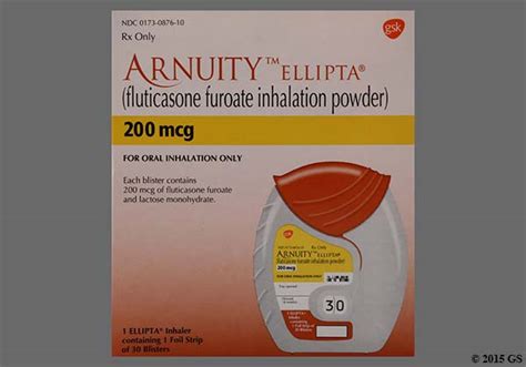 Arnuity Ellipta 200mcgactuation Pwd Inh 1 133416