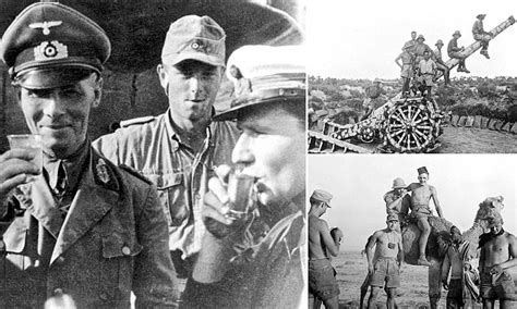 Rommel In North Africa Book Shows Photo Of Nazis On Camels Daily Mail