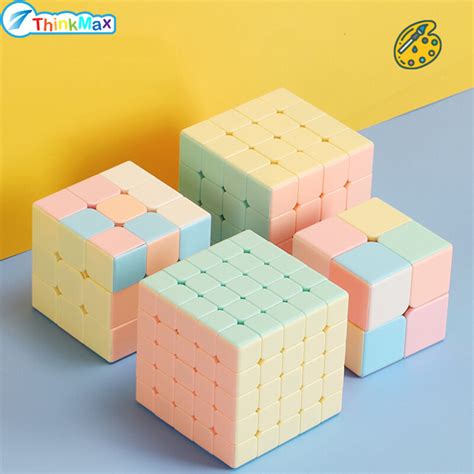 Thinkmax Magic Cube Shengshou Legend Stickerless Magic Cube 5x5x 54x4x 43x3x 32x2x2 Cubing