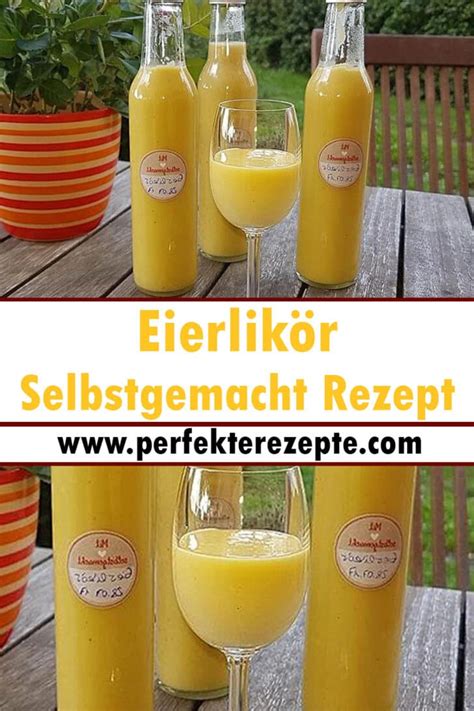 Eierlikör selbstgemacht Rezept Schnelle und Einfache Rezepte