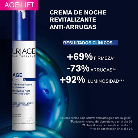 Crema De Noche Revitalizante Age Lift Uriage Ml Punto Farma