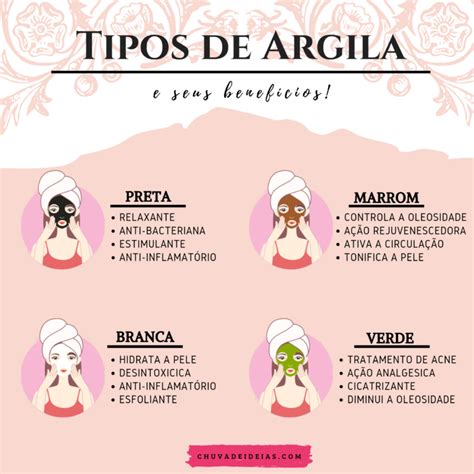 Tipos De Argilas E Seus Benef Cios Chuva De Ideias Dicas Para Pele