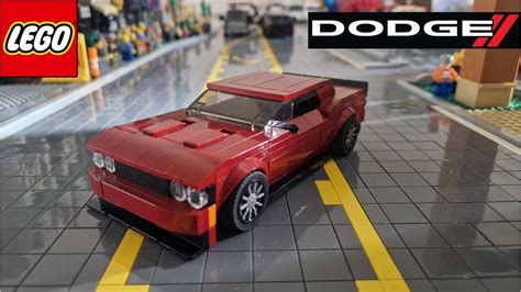 LEGO Dodge Challenger MOC By Brickengineeringdude YouTube