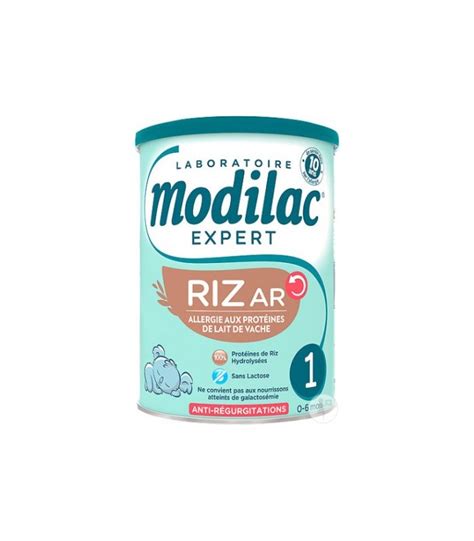 MODILAC Expert Riz AR Lait 1er Age 800 G pas cher chez monClubBeauté