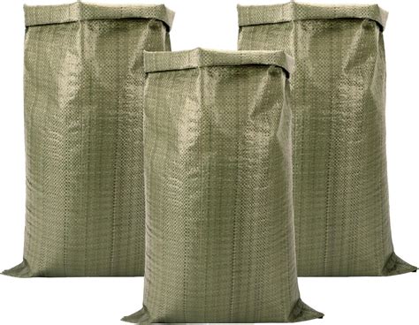 Amazon Hrhousaen Empty Sandbags Heavy Duty Woven Polypropylene