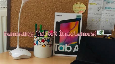 Kpss Için Tablet Aldım Samsung Galaxy Tab A 8 Sm T290 Kutu Açılışı