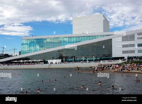 Norway Oslo The Oslo Opera House Den Norske Opera And Ballett Is The