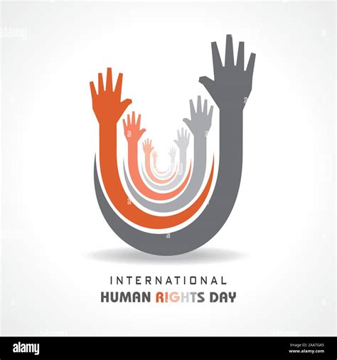 International Human Rights Day Stock Vector 10 December Stock Vector