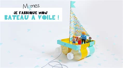 Je fabrique un bateau à voile Momes net