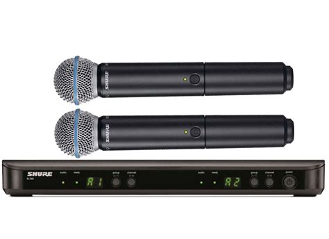 Jual Shure BLX288 BETA58 Dual Channel Handheld Wireless System