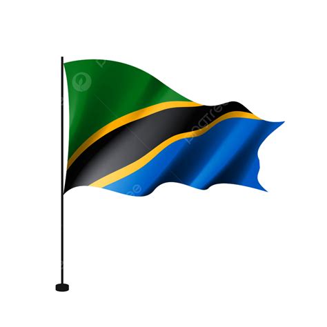 Tanzania Flag Clipart Hd Png Tanzania National Flag Vector