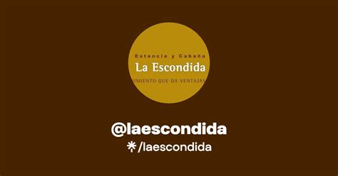 Laescondida Twitter Instagram Facebook Linktree