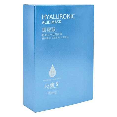 Mascarilla Azul De Acido Hialuronico 30mil X 10pz Hyc340 Joinet