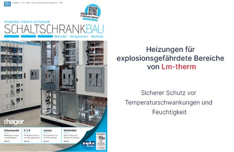 Lm Therm In Der Schaltschrankbau Lm Therm Elektrotechnik Ag