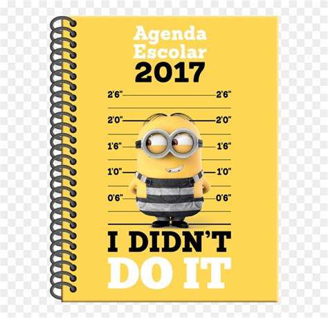 Agenda Escolar Png Agenda Escolar De Minions Clipart 1402917 PikPng