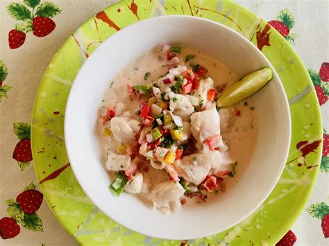 Homemade Fijian Ceviche Kokoda R Food