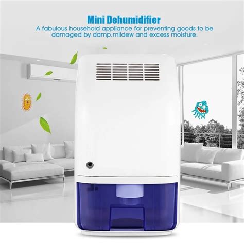 Electric Smart Dehumidifier Dry Air Moisture Remover Purifier Auto Shut Off Car Mini Air Dryer